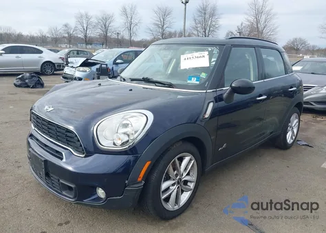 2014 Mini Countryman Cooper S z USA, uszkodzony, nr VIN WMWZC5C55EWP36355
